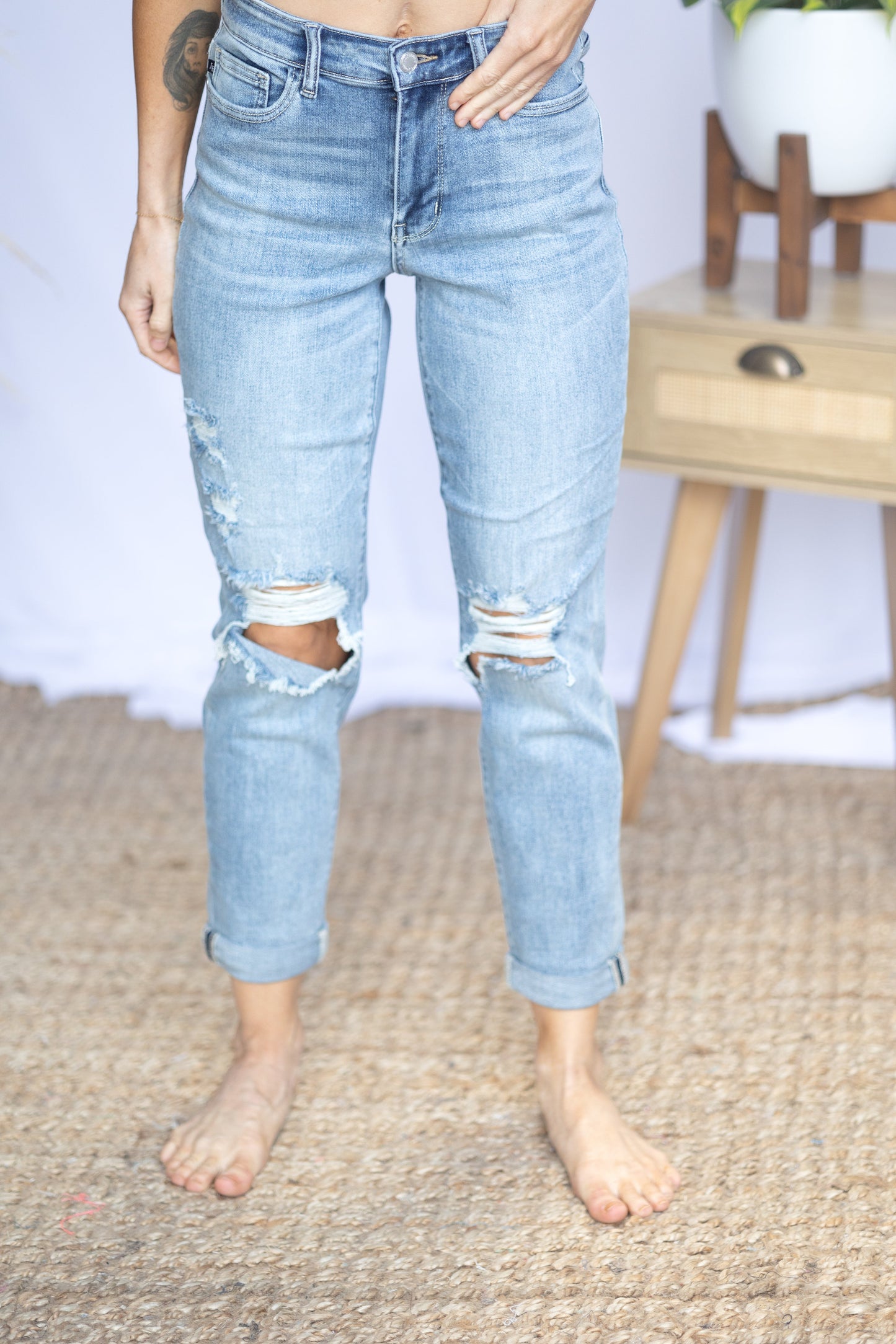 Home Run - Judy Blue Double Cuff
