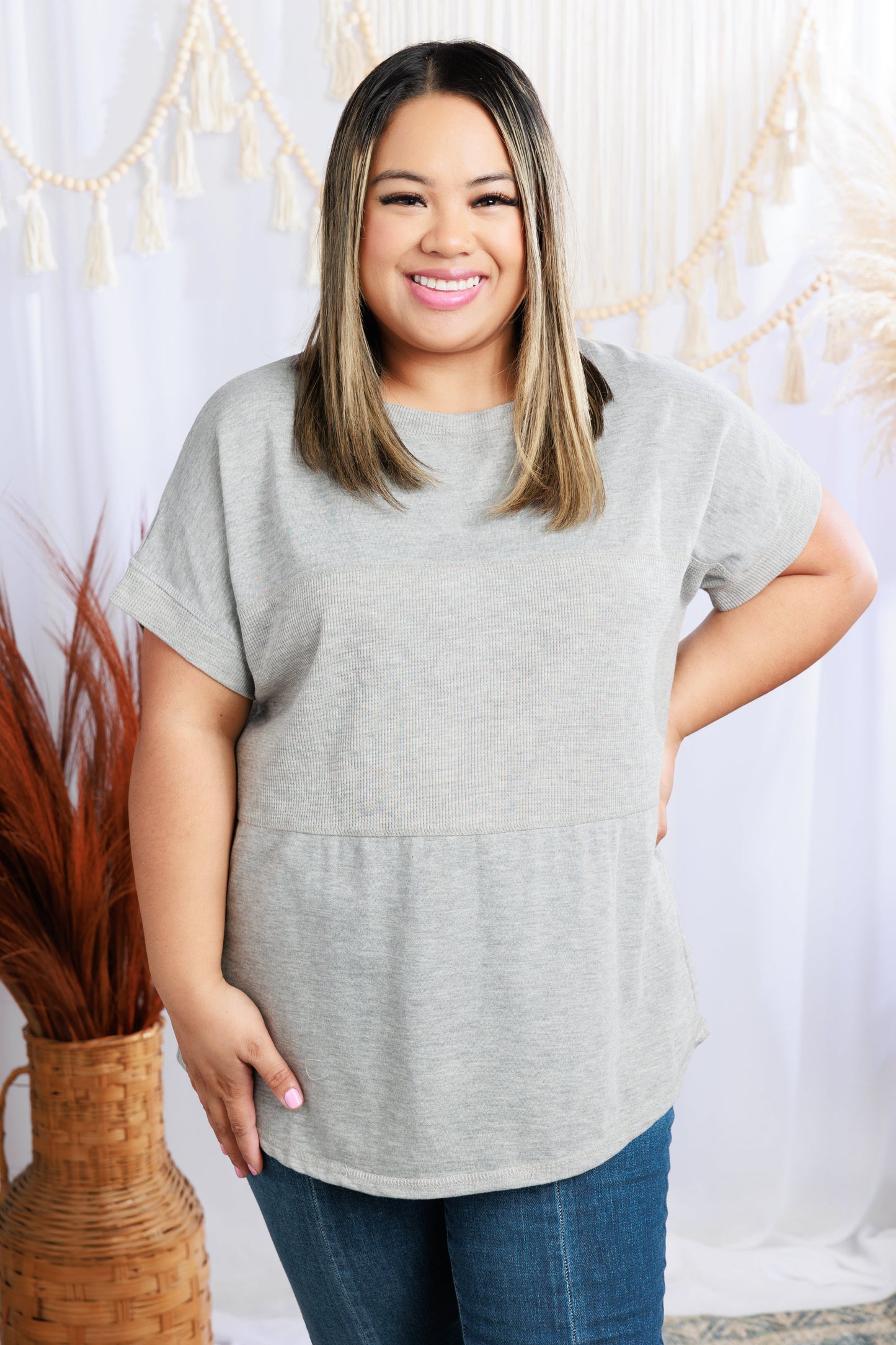 Not So Basic - Grey Tee