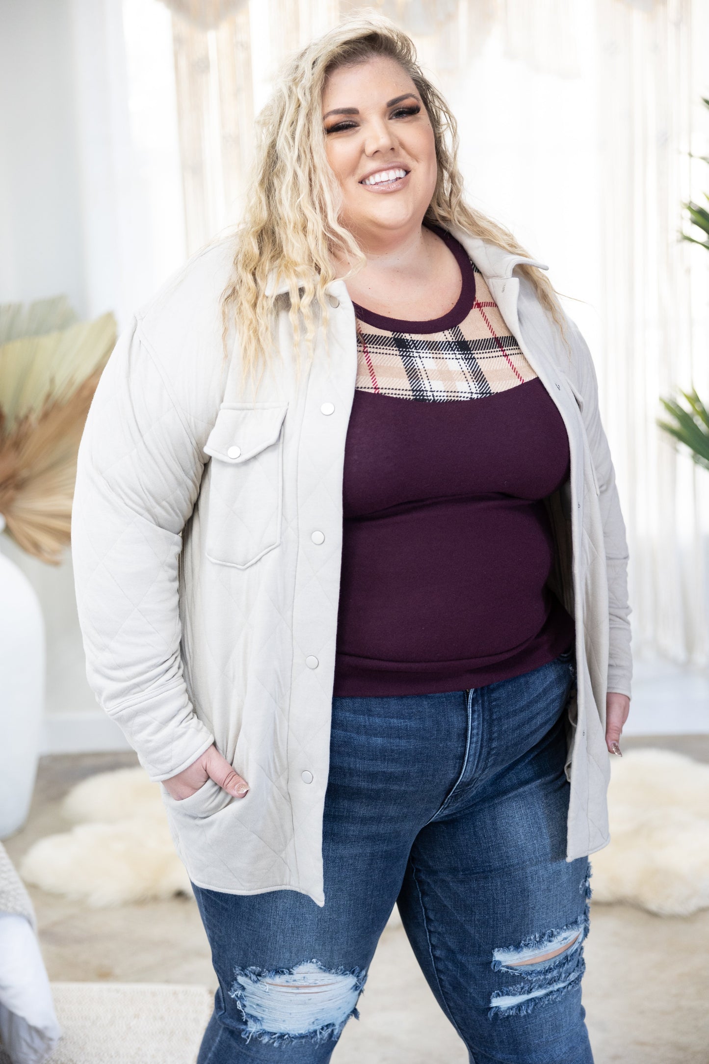 Unconditional Warmth Jacket - Taupe