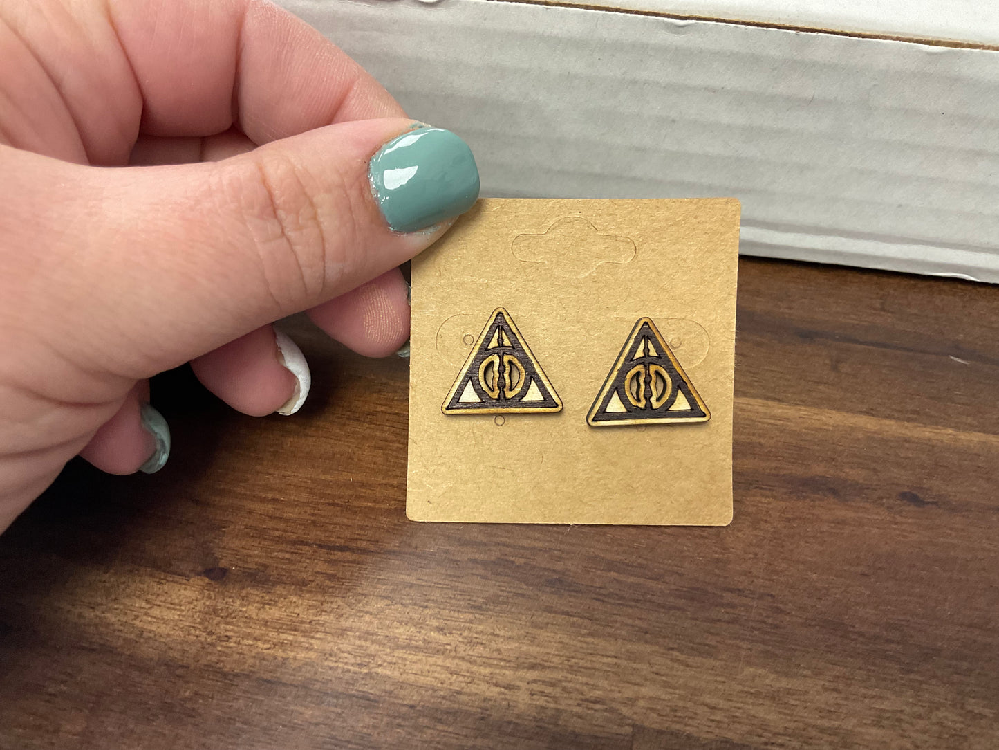 HP Symbol Earring studs - Harmony Emporium