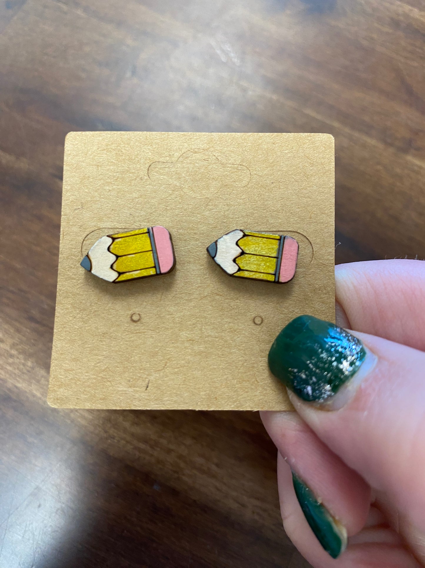 Pencil stud Earrings