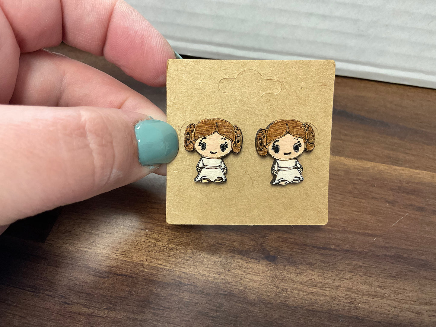 Princess Leia earrings - Harmony Emporium