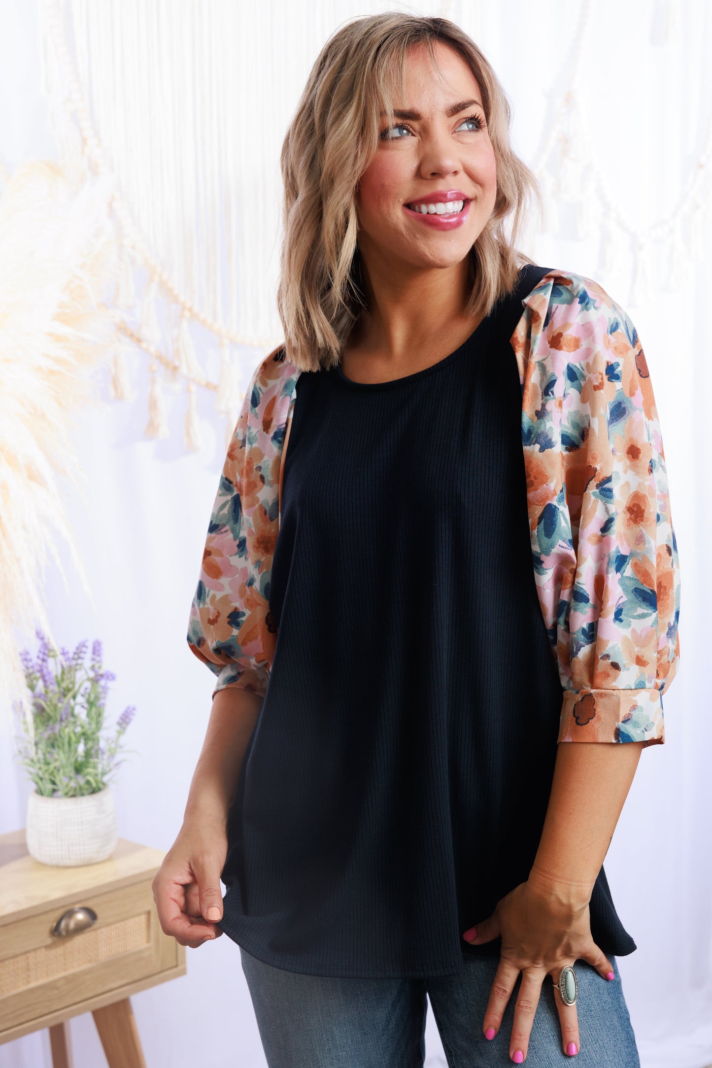 Picasso Floral Top