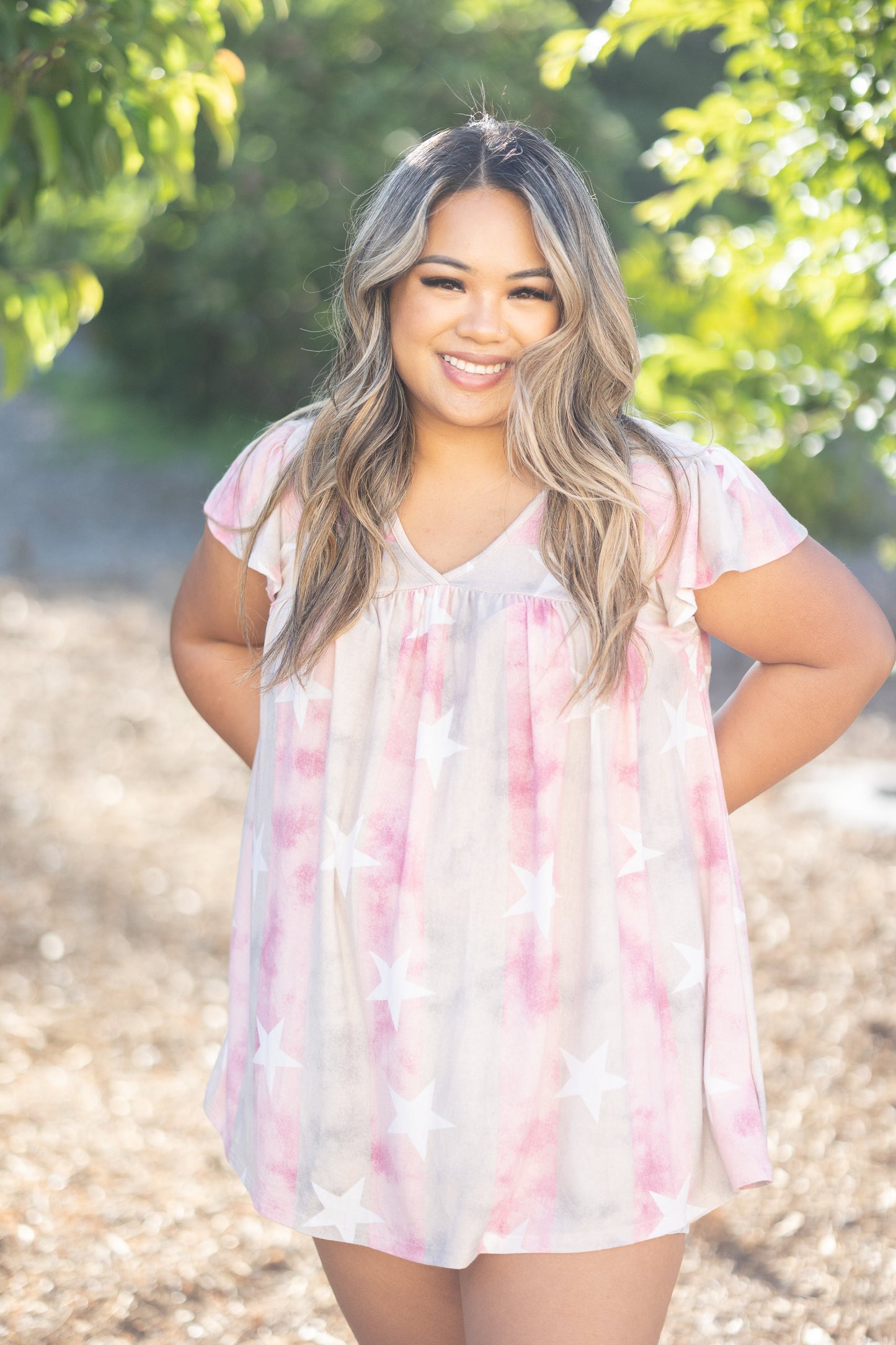 Thank My Lucky Stars Ruffle Sleeve