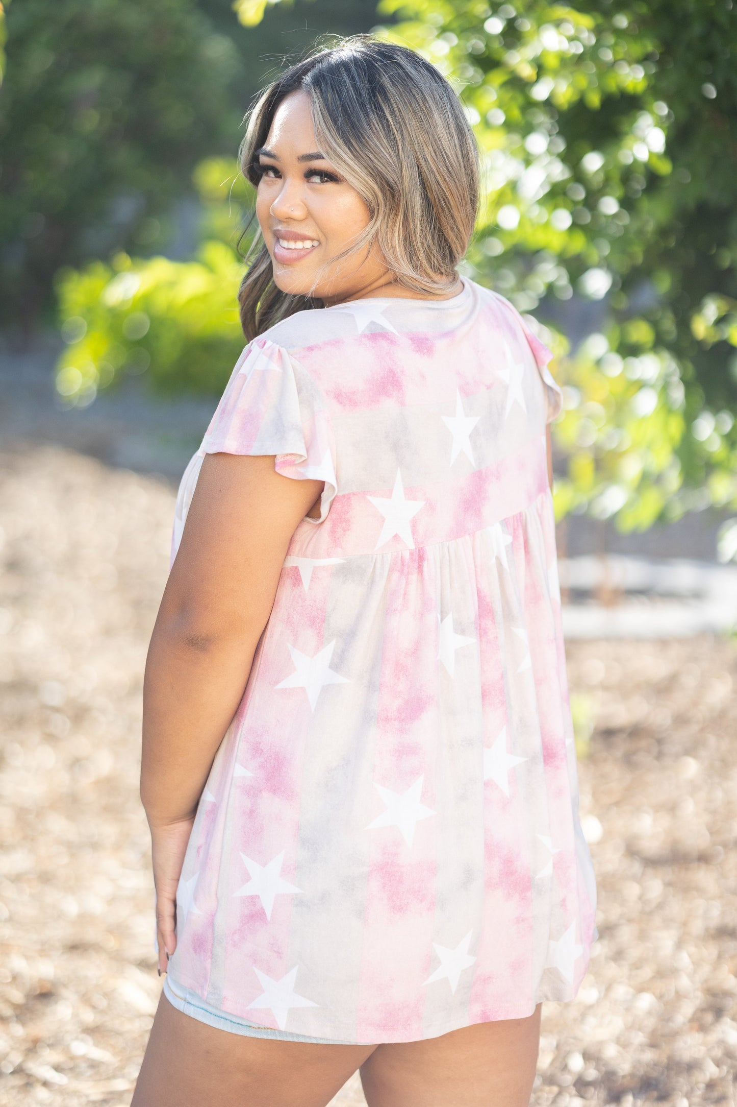 Thank My Lucky Stars Ruffle Sleeve
